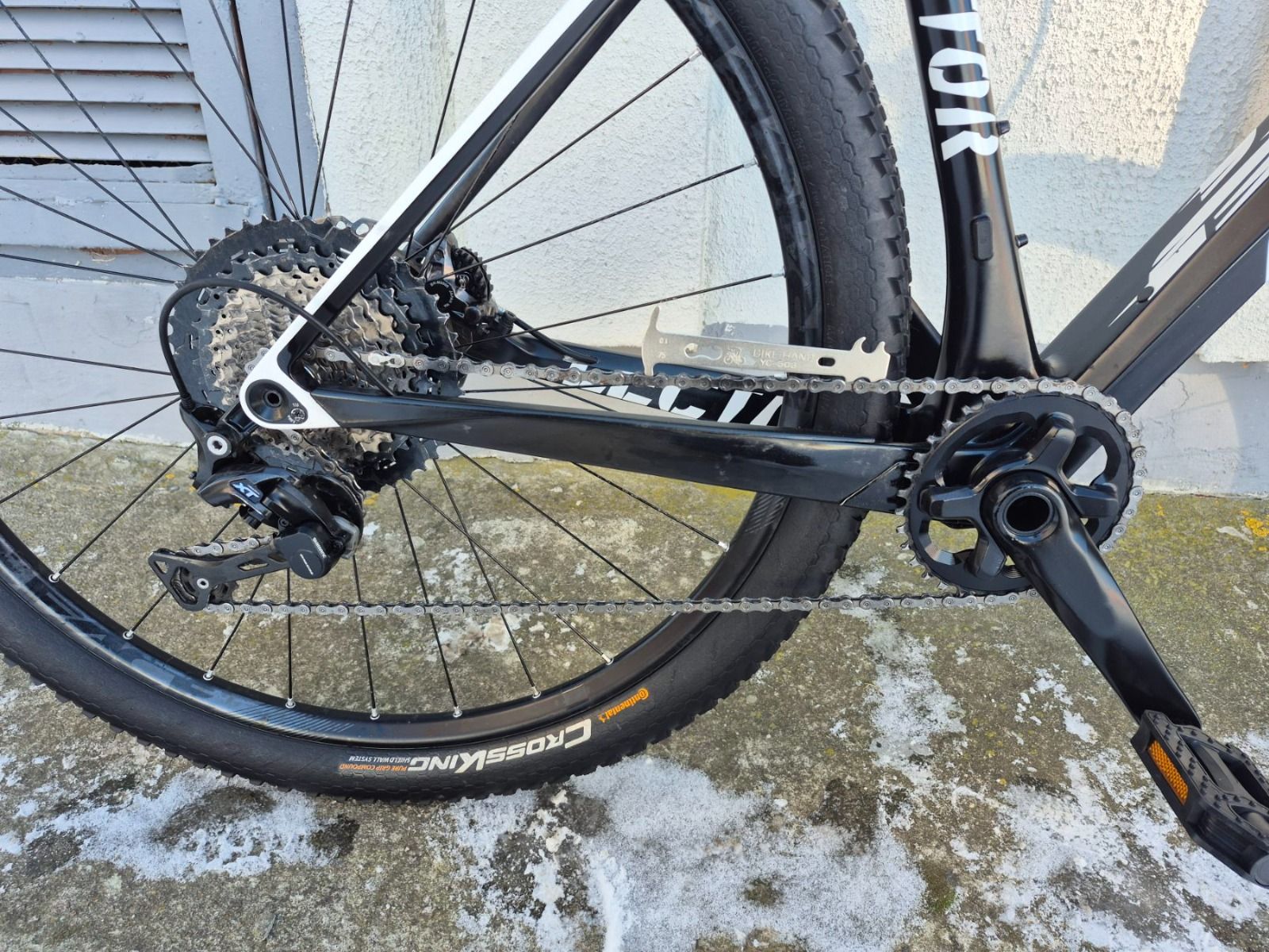 Карбоновый велосипед GHOST LECTOR WCR, на осях, Deore XT,рама L.