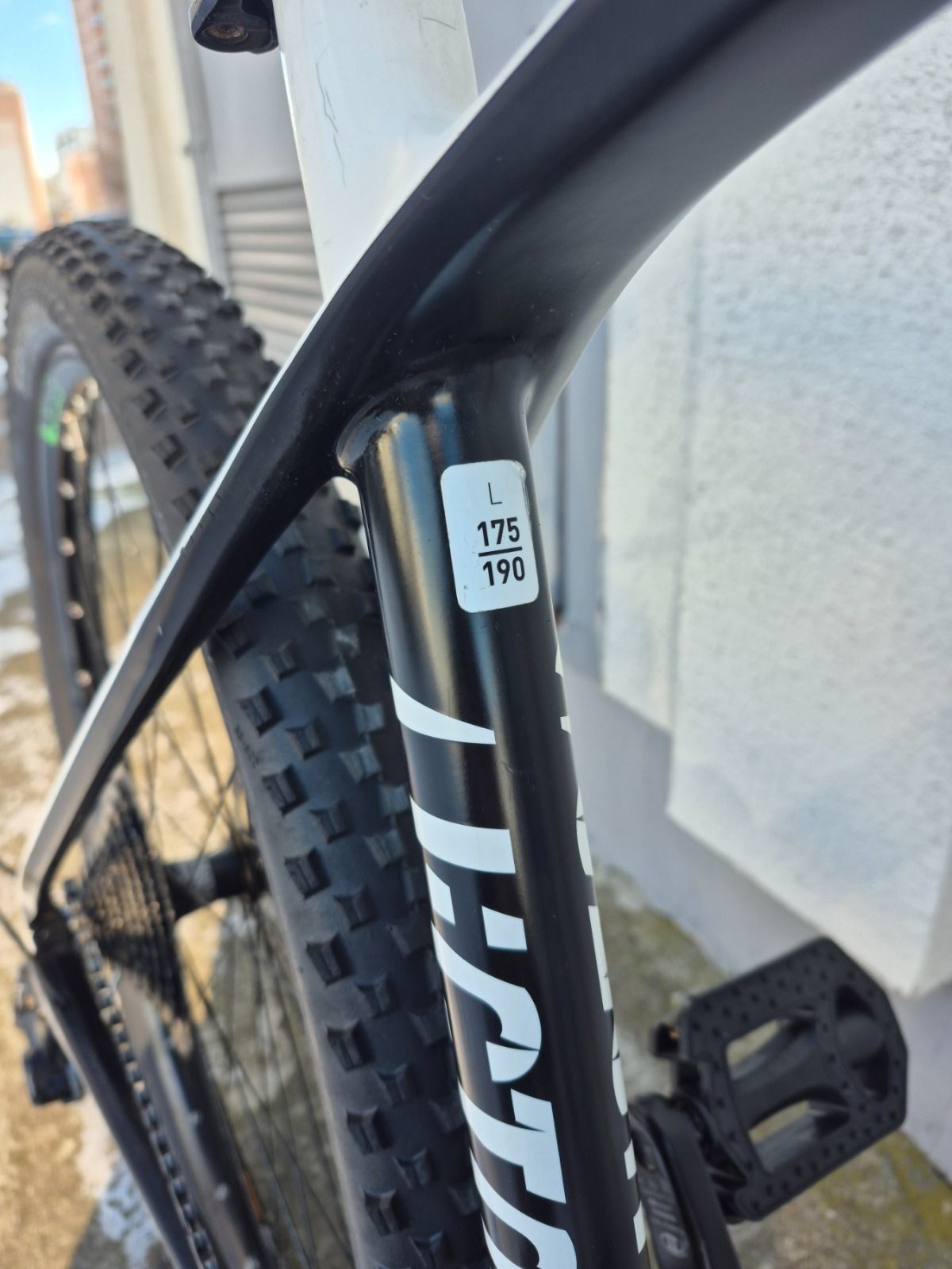 Карбоновый велосипед GHOST LECTOR WCR, на осях, Deore XT,рама L.