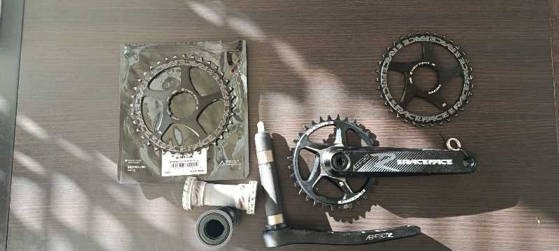 Новые шатуны raceface aeffect r 175mm + любая звезда rf