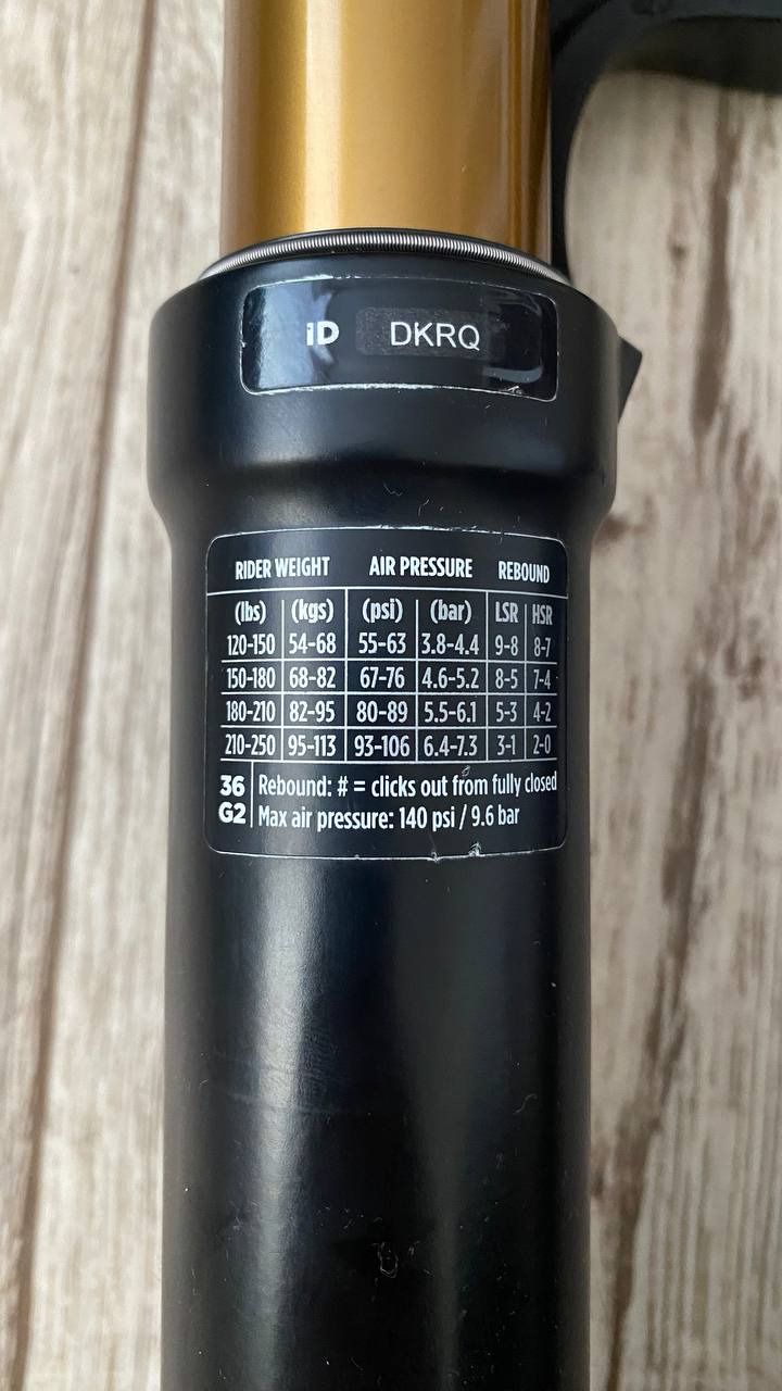 Вилка FOX 36 2021 GRIP2 Factory