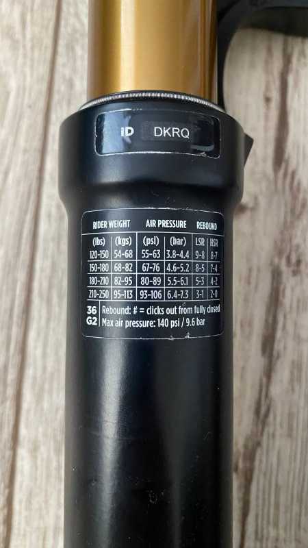 Вилка FOX 36 2021 GRIP2 Factory