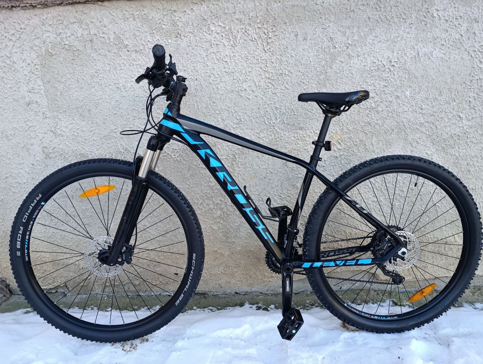 Велосипед KROSS на осях, DEORE,ROCKSHOX