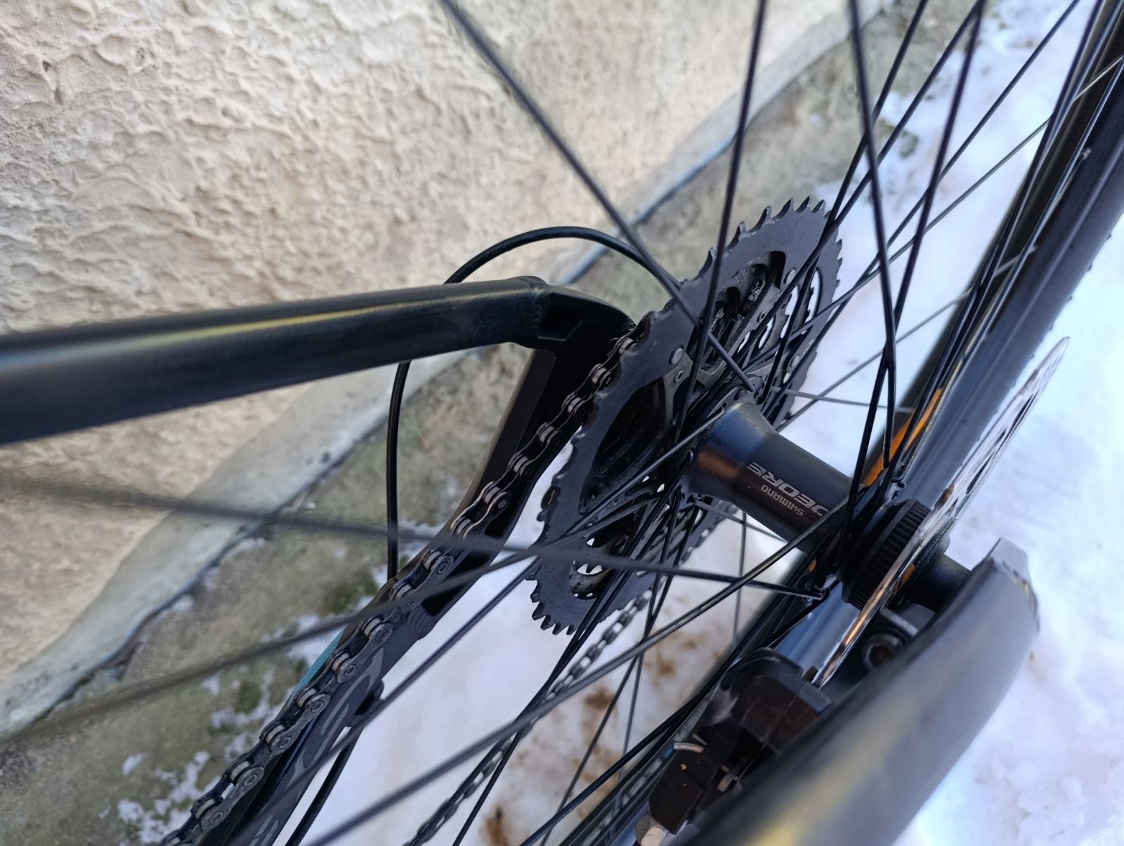 Велосипед KROSS на осях, DEORE,ROCKSHOX