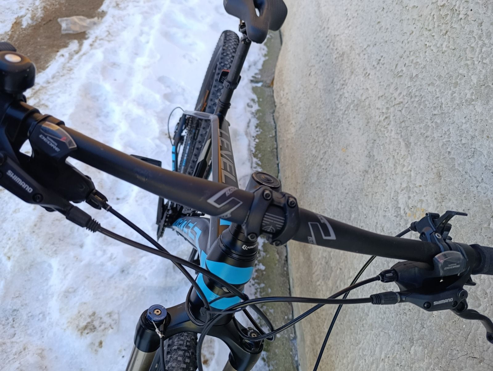 Велосипед KROSS на осях, DEORE,ROCKSHOX