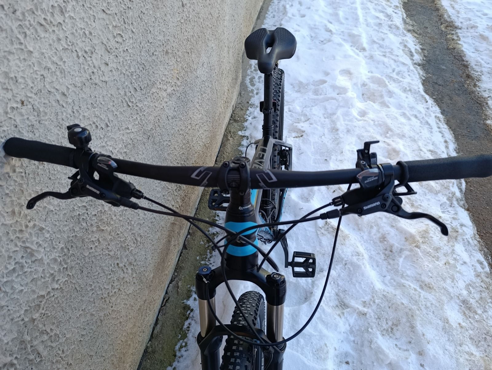 Велосипед KROSS на осях, DEORE,ROCKSHOX