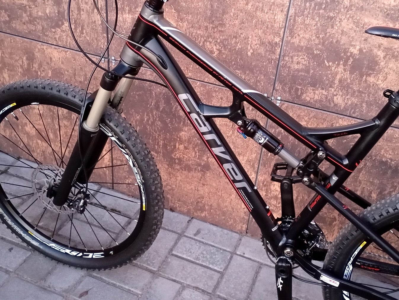 Велосипед двухподвес Carver Transalpin120