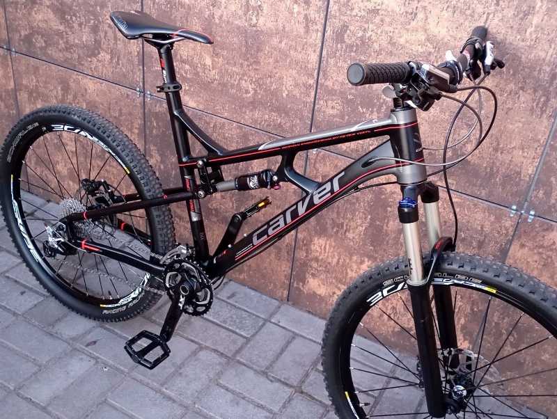 Велосипед двухподвес Carver Transalpin120