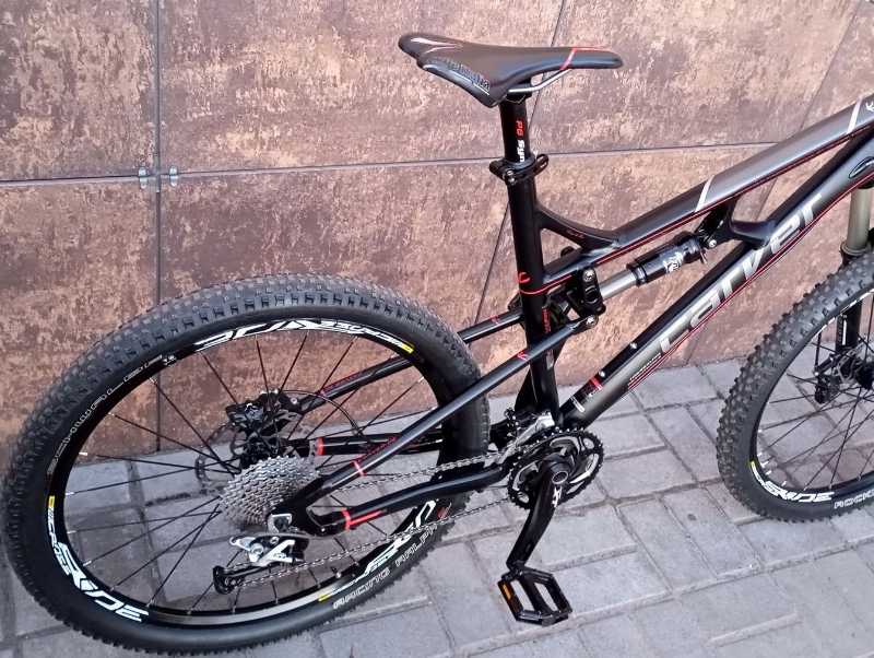 Велосипед двухподвес Carver Transalpin120