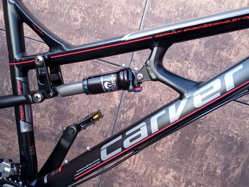 Велосипед двухподвес Carver Transalpin120