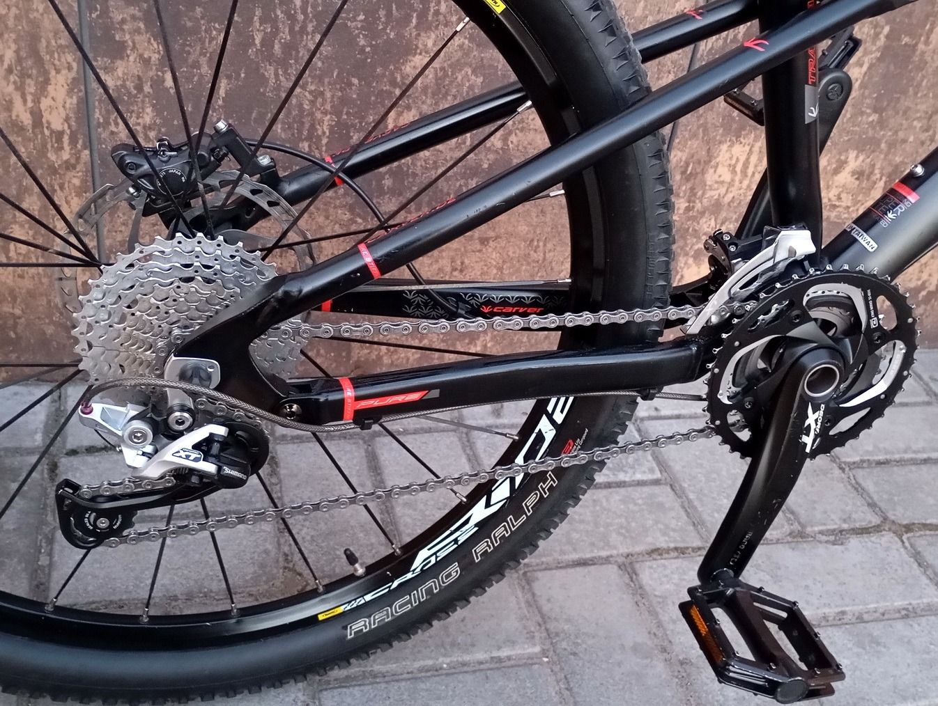 Велосипед двухподвес Carver Transalpin120