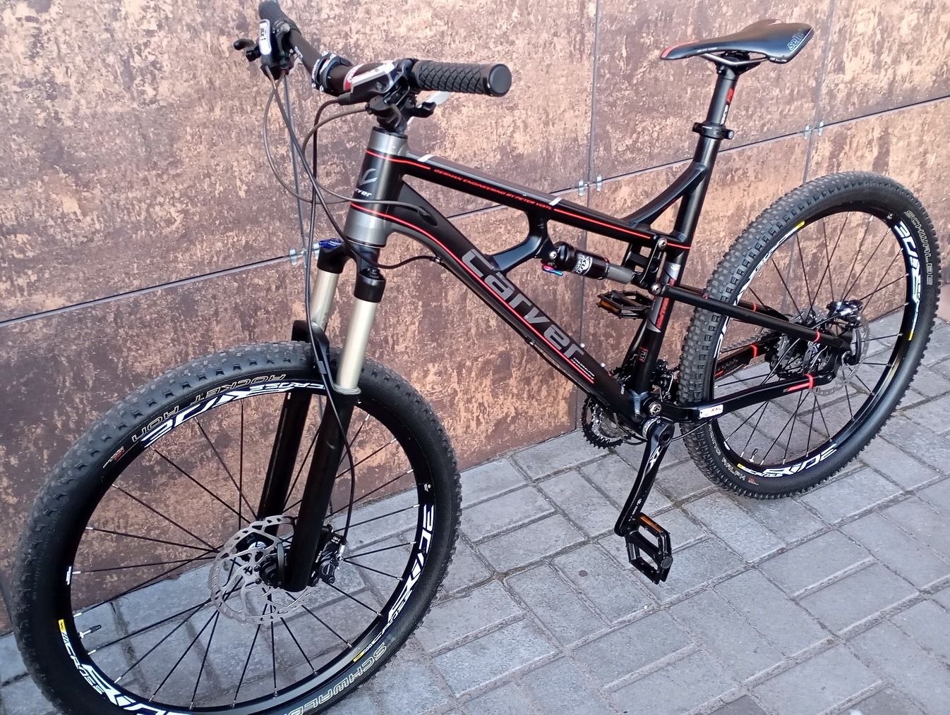 Велосипед двухподвес Carver Transalpin120