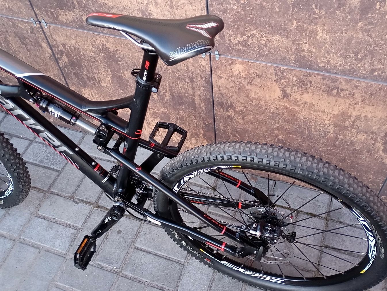 Велосипед двухподвес Carver Transalpin120