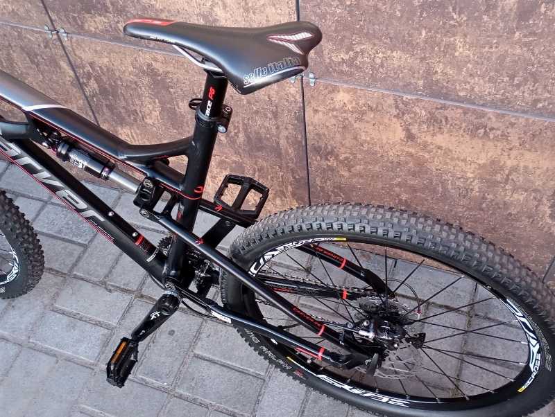 Велосипед двухподвес Carver Transalpin120