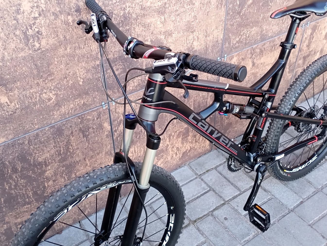 Велосипед двухподвес Carver Transalpin120