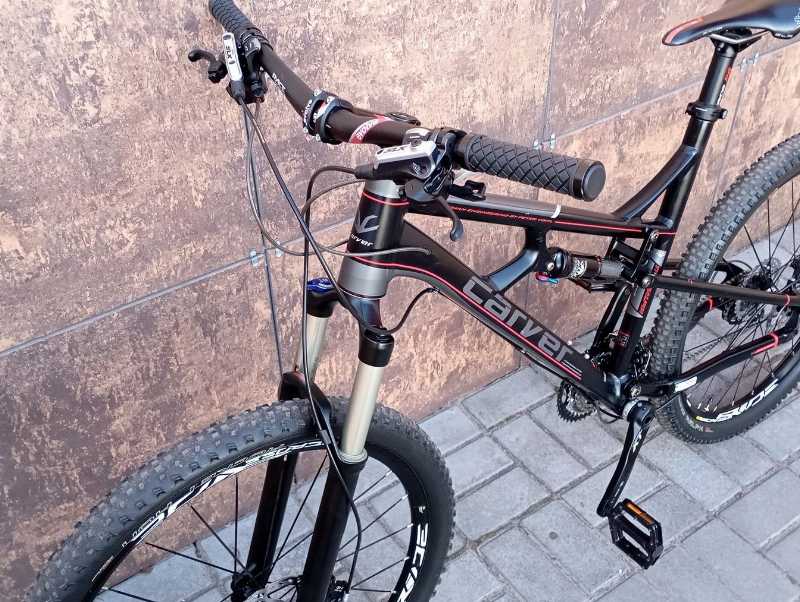 Велосипед двухподвес Carver Transalpin120