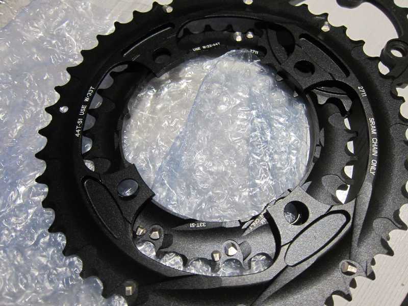 Передние звезды SRAM /Truvativ топ уровня S1 44T/33T/22T (набор) 140BCD