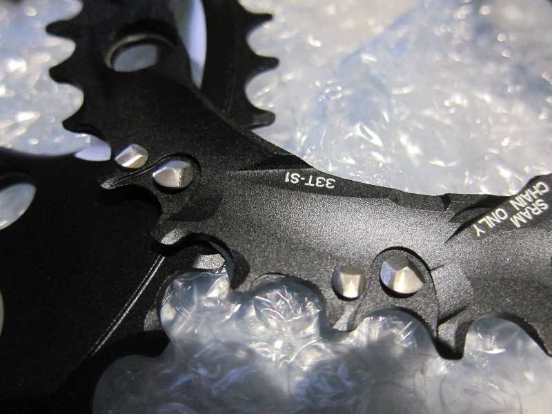 Передние звезды SRAM /Truvativ топ уровня S1 44T/33T/22T (набор) 140BCD