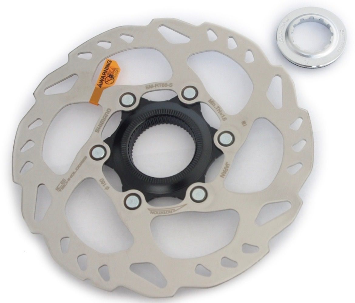 Тормозные диски/роторы 160mm centerlock Shimano SLX SM-RT68s