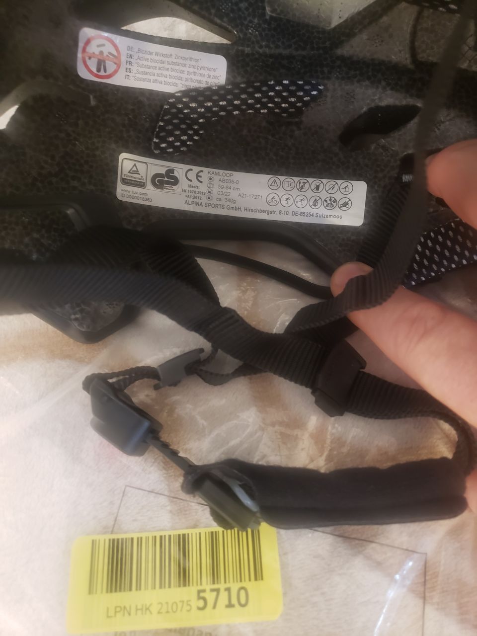 Велосипедный шлем ALPINA Kamloop