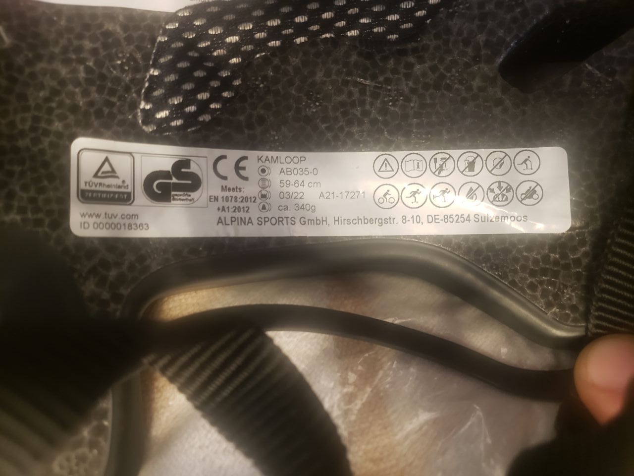 Велосипедный шлем ALPINA Kamloop