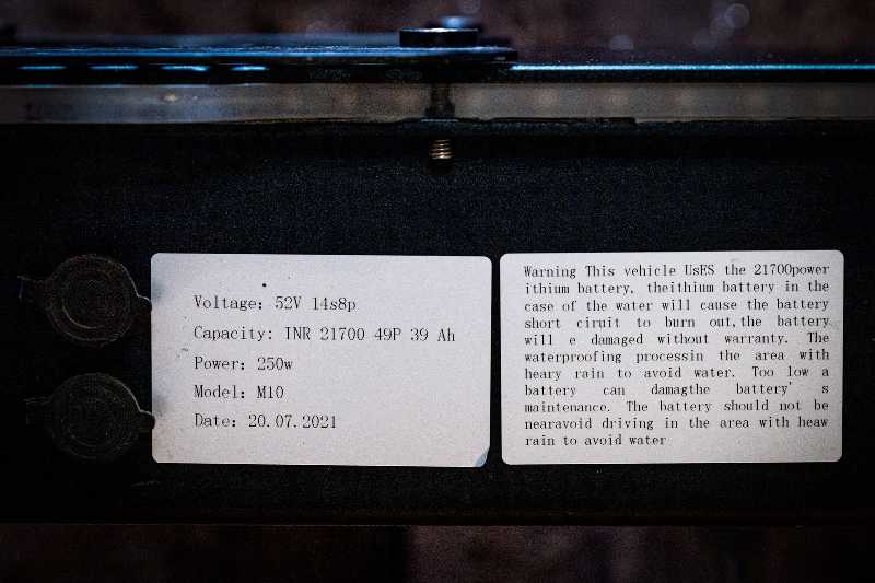 Электросамокат Currus M10 V4 52V 39 ah