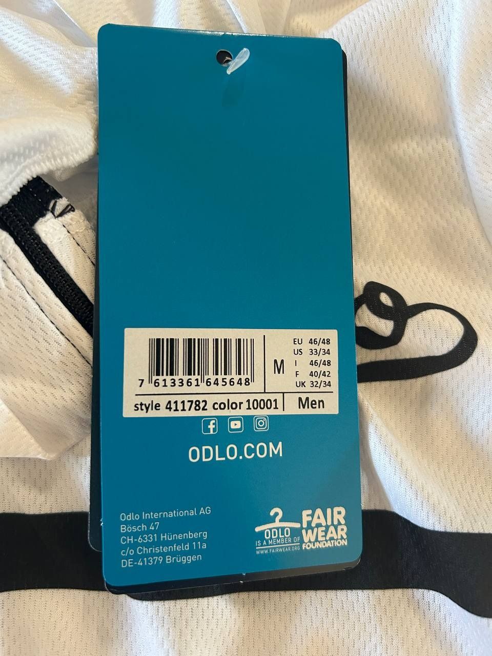 Веладжэрсі Odlo Element