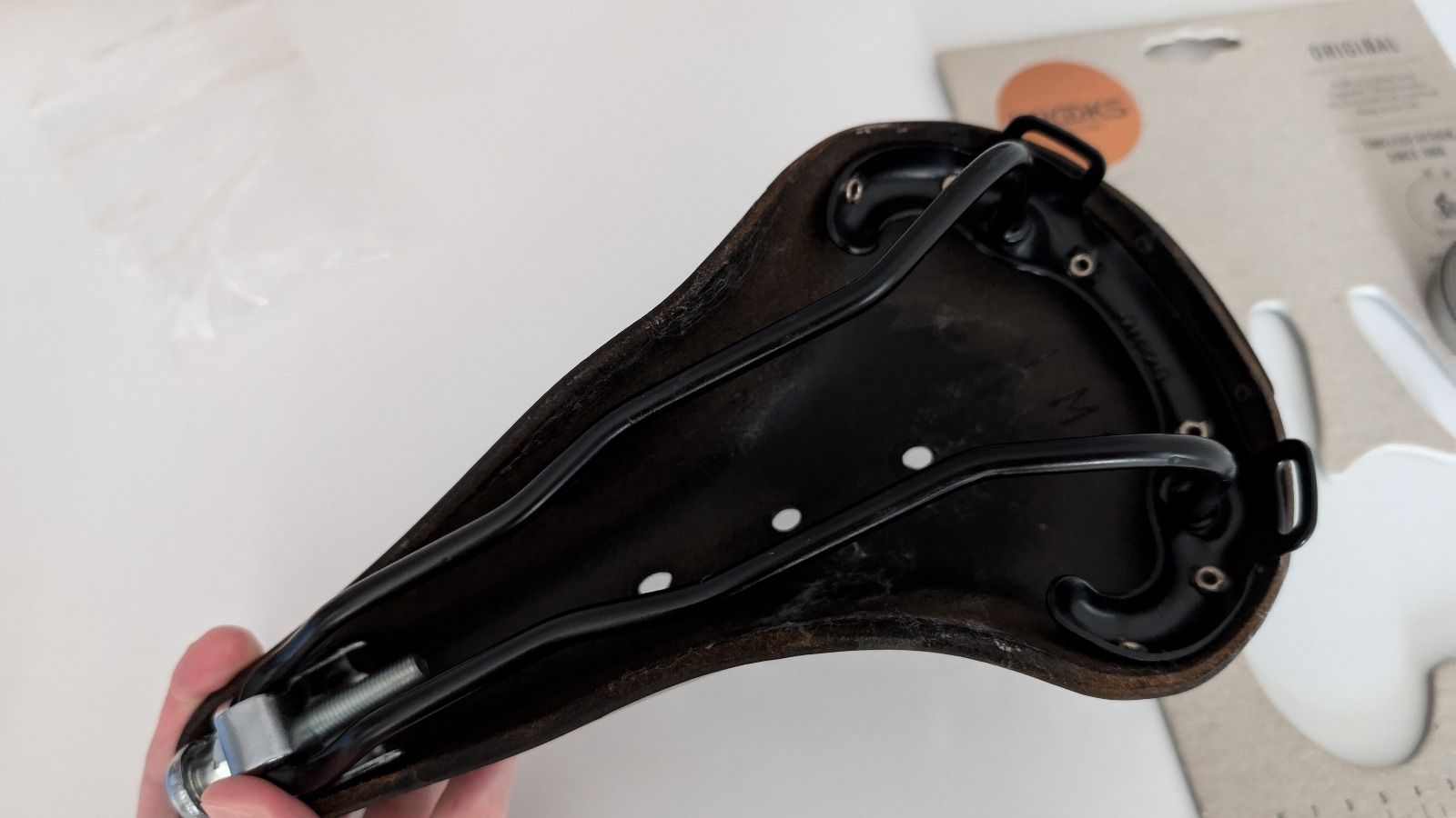 Brooks B17 narrow black + Proofide