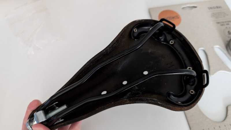 Brooks B17 narrow black + Proofide