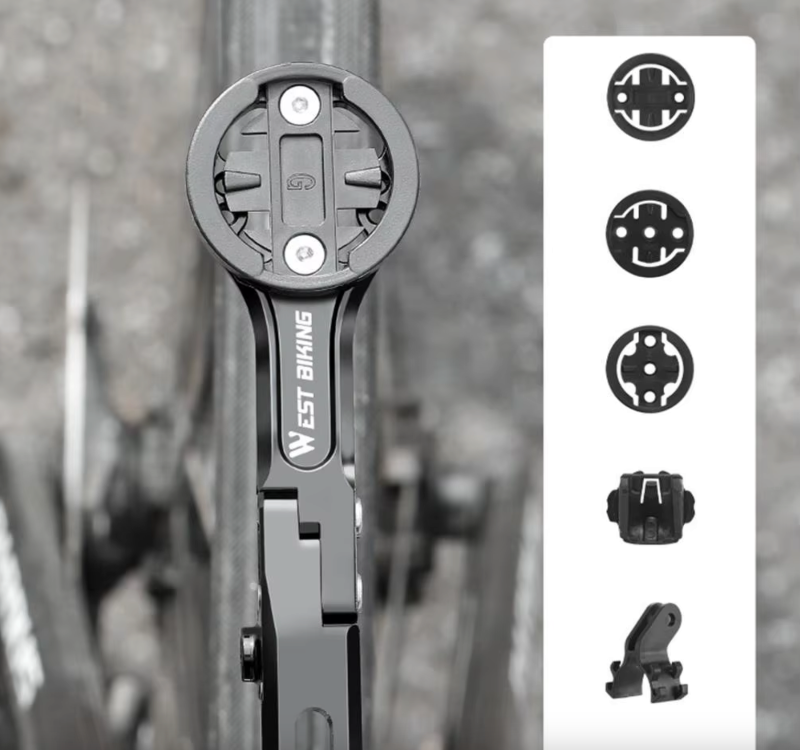 Крепление для велокомпьютера West Biking под руль