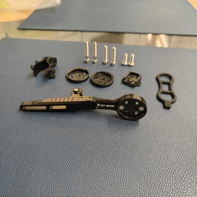 Крепление для велокомпьютера West Biking под руль