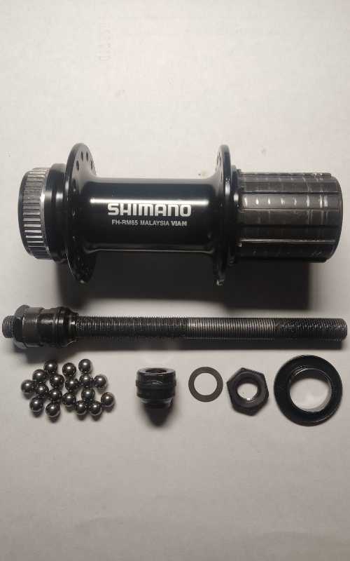 Втулка задняя Shimano FH-RM65, 135×10 мм, 32h