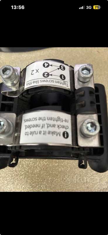 Крепление детского велокресла на подседельный