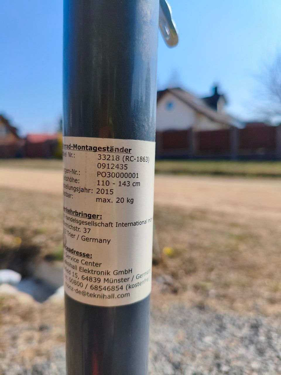 Стойка для ремонта и обслуживания велосипедов . Германия .