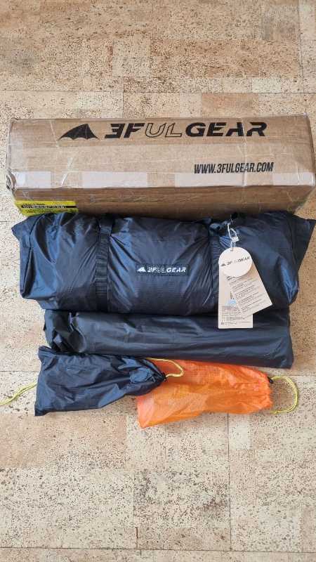 Палатка одноместная четырёх сезонная 3F UL Gear.