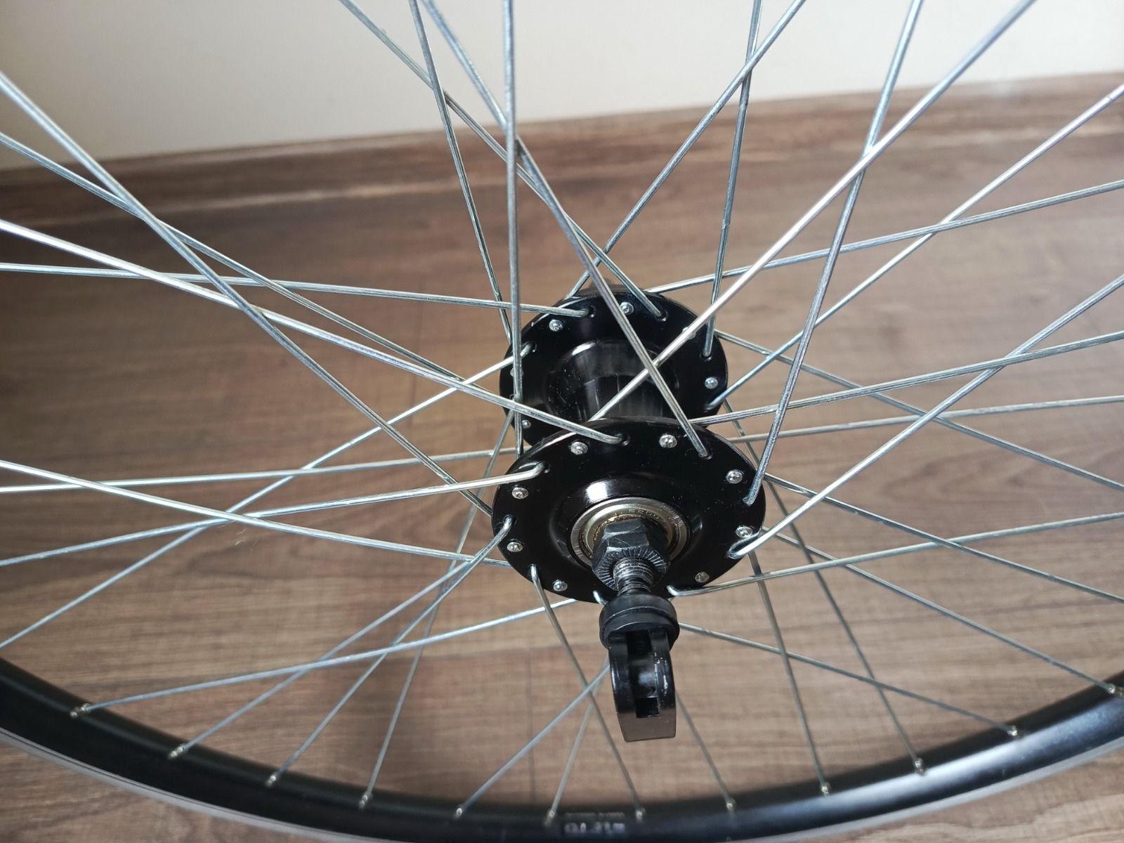 Колесо переднее 26 на промах под дисковый и ободной тормоз