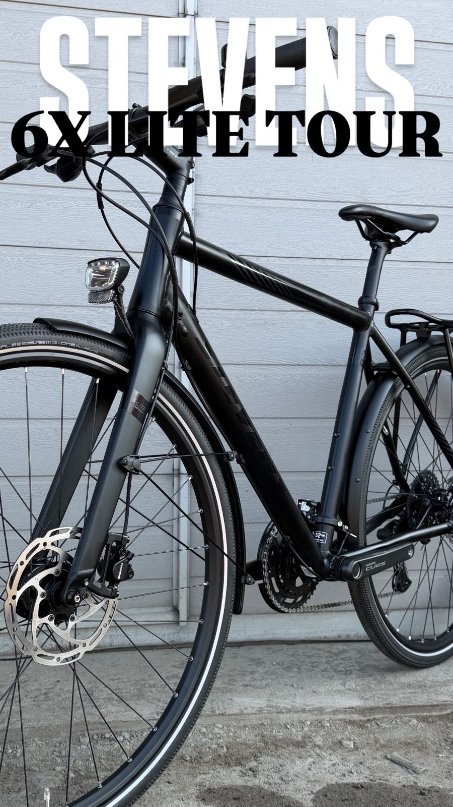 ВЕЛОСИПЕД STEVENS 6X Lite Tour HT 2025