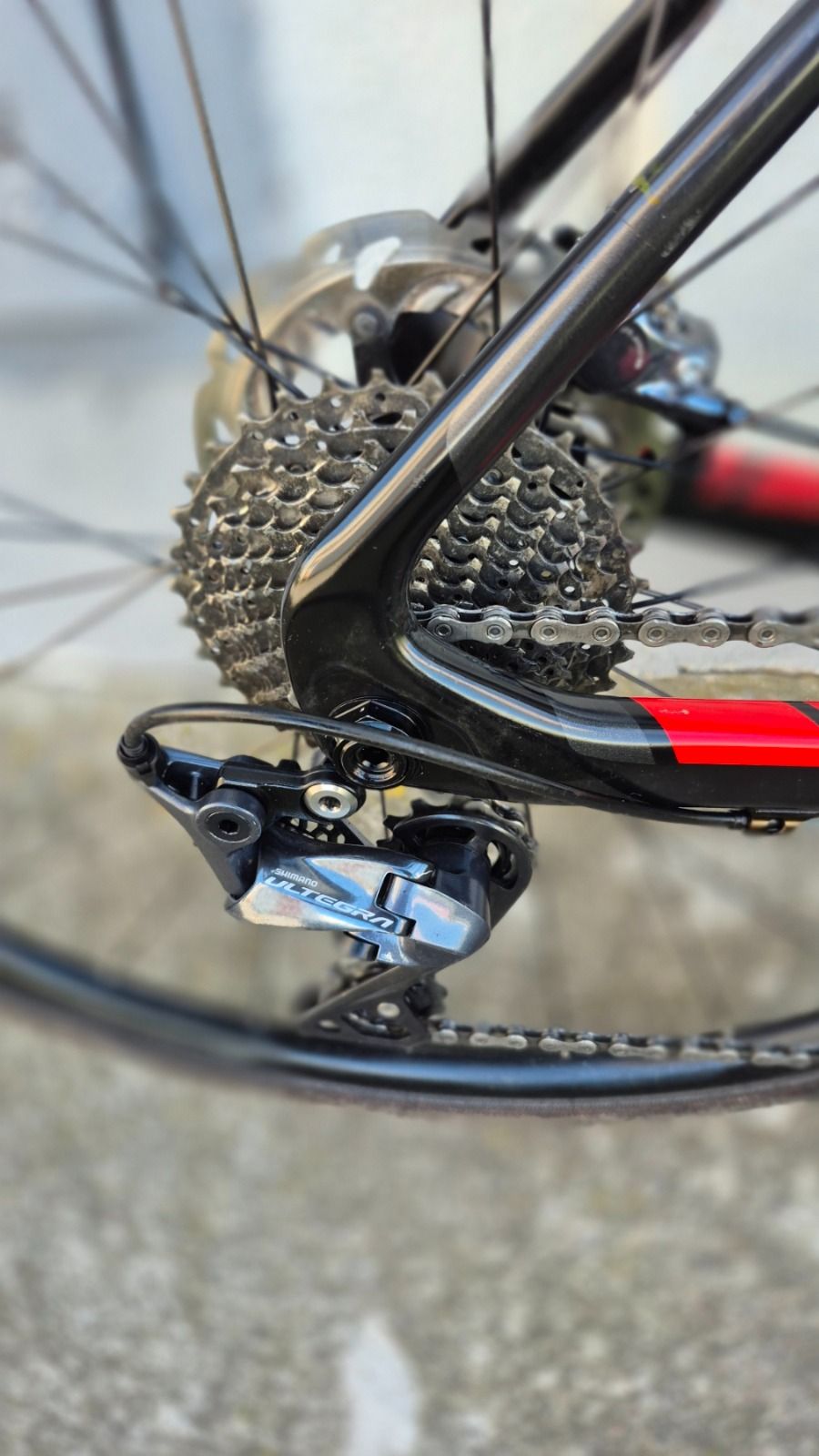 Карбоновый велосипед TREK DOMANE 4.5, Ultegra, 52cm рама.