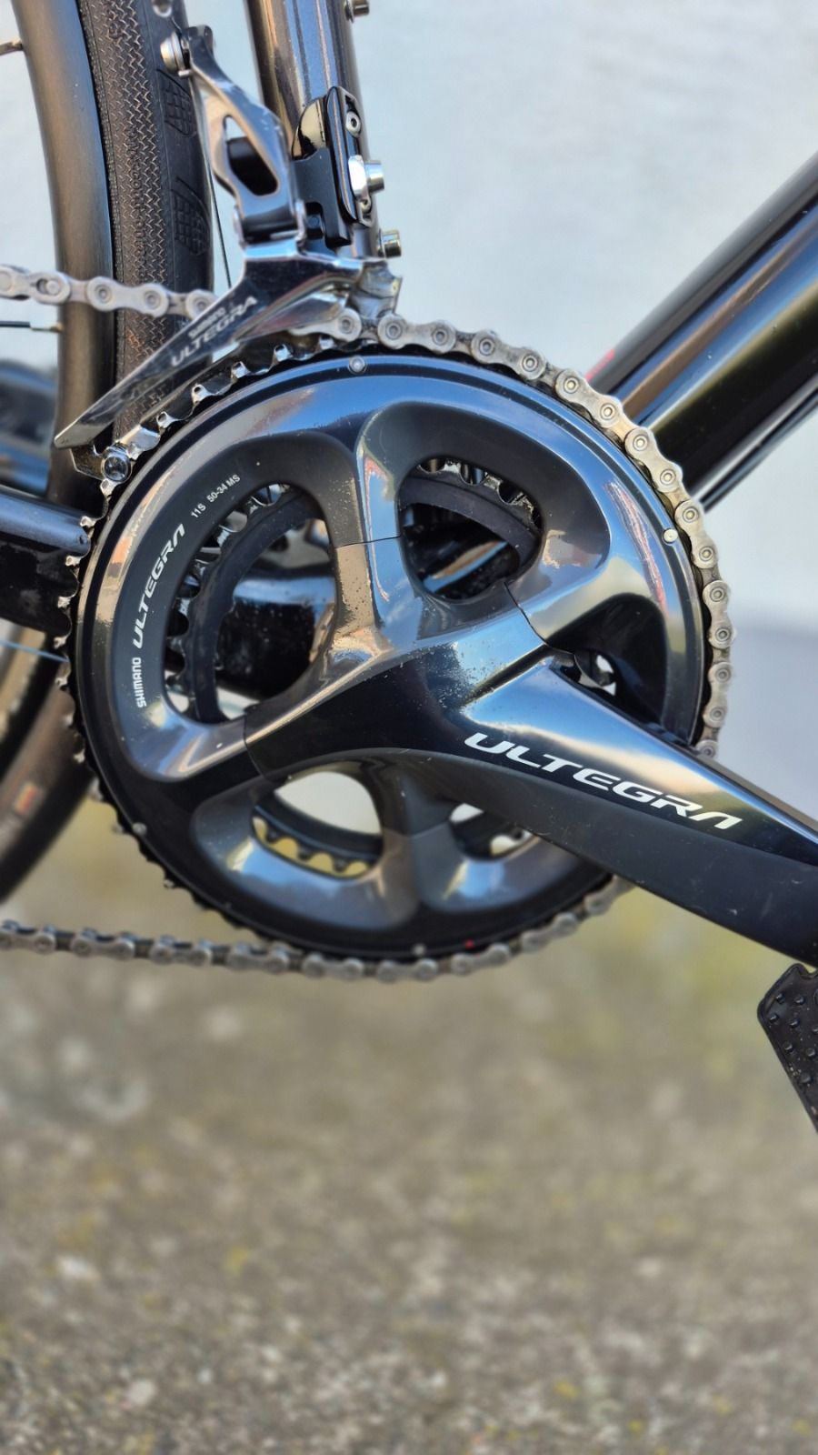 Карбоновый велосипед TREK DOMANE 4.5, Ultegra, 52cm рама.