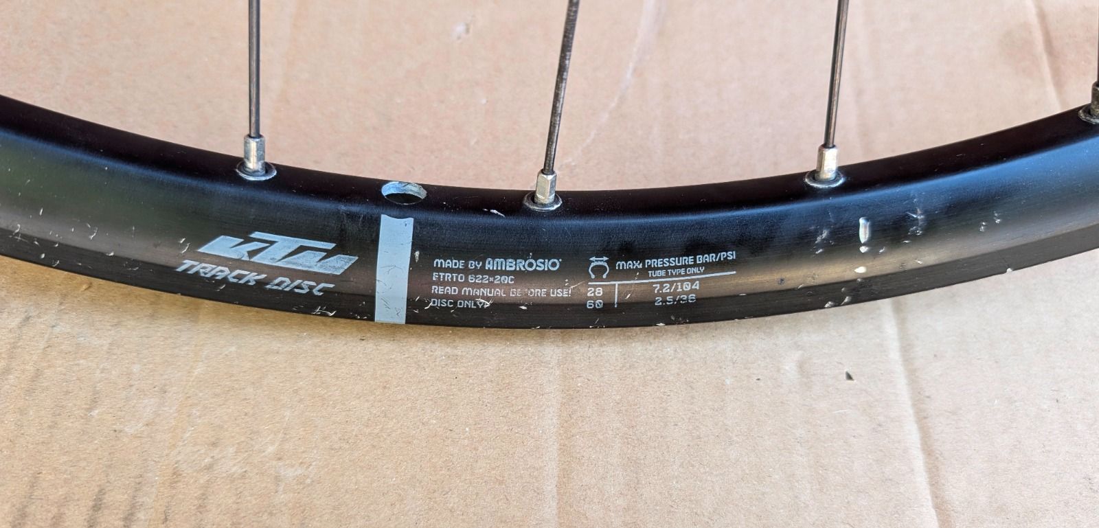 Заднее колесо 29