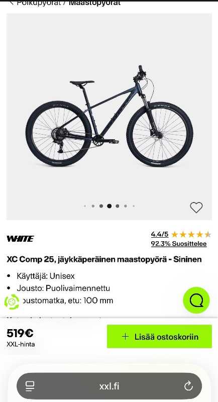 White XC comp Швеция новый