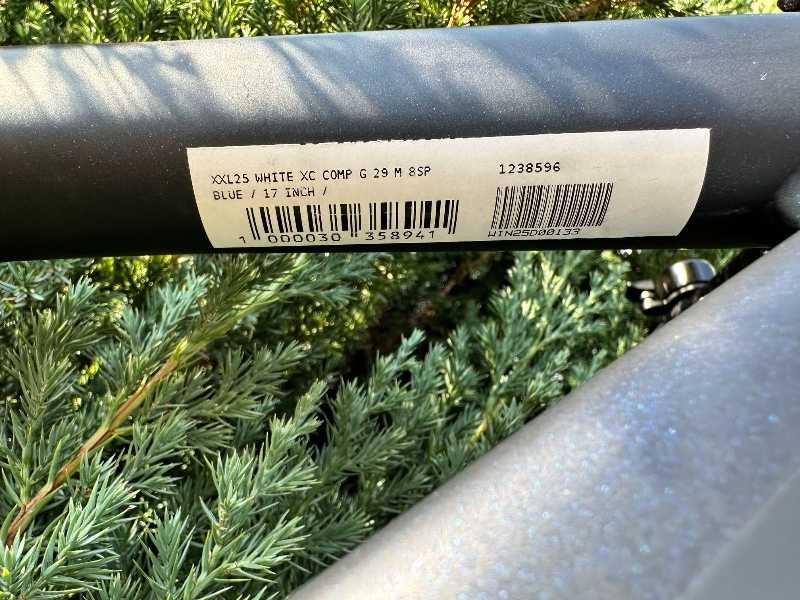 White XC comp Швеция новый