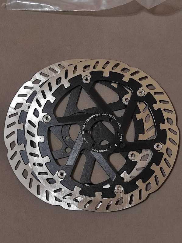 Новые 220мм роторы Magura MDR-p, плавающие. Есть 203мм