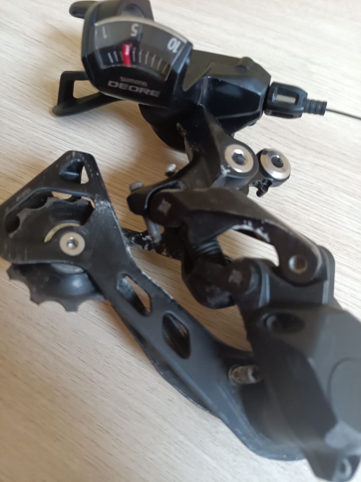 Переключатели  Shimano Deore  бу  RD-M6000 скорее всего перед-зад