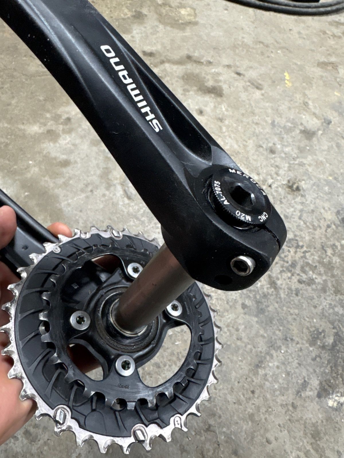 Система shimano sc mt600 2х11