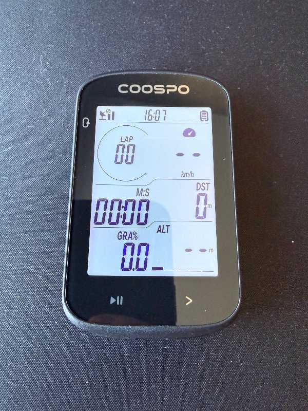 Велокомпьютер COOSPO REALROAD CS300 GPS