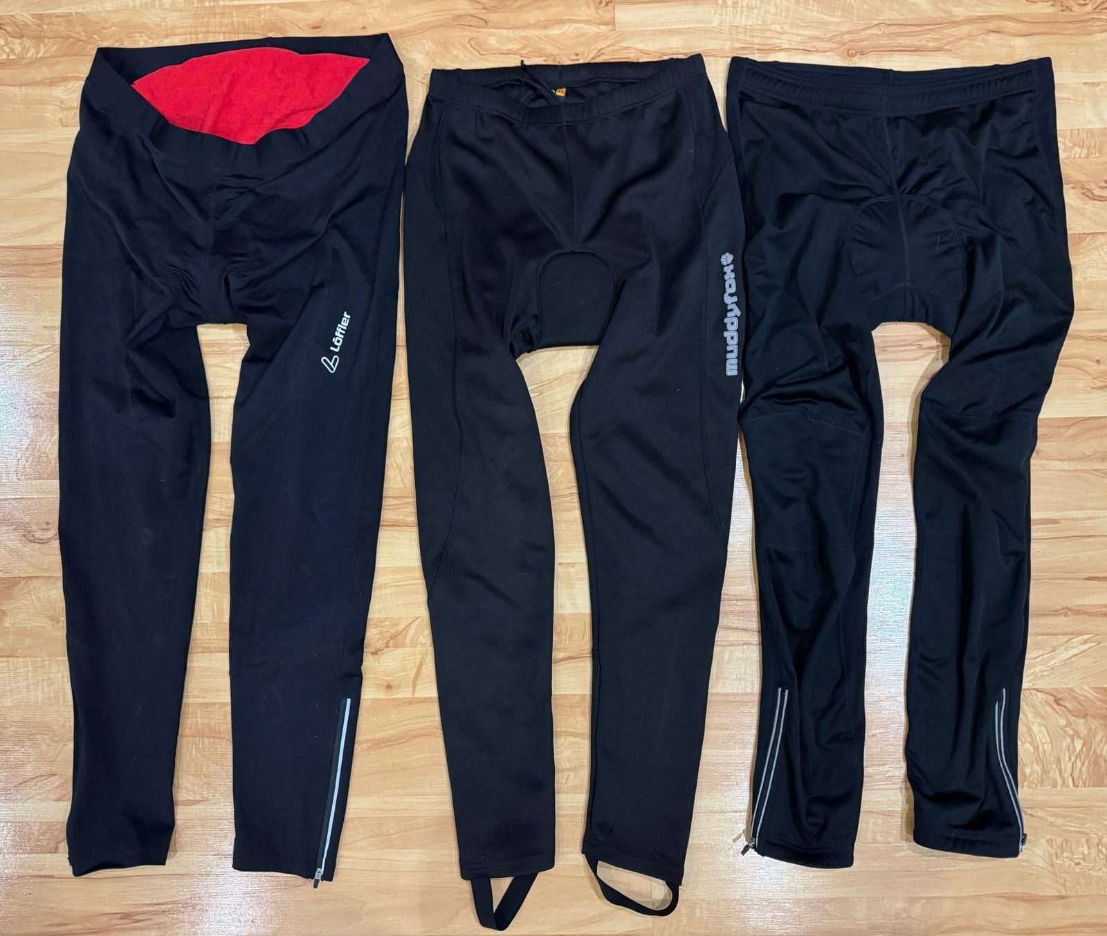 Велосипедные штаны, велотрико, велоштаны (на фото не все, смотрите внутри)