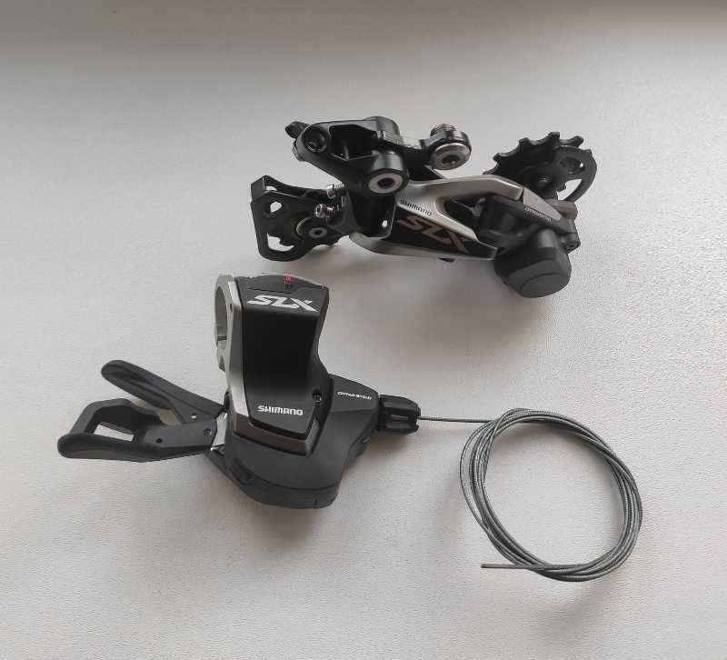 Манетка Shimano SLX 11ск и Переклюк SLX