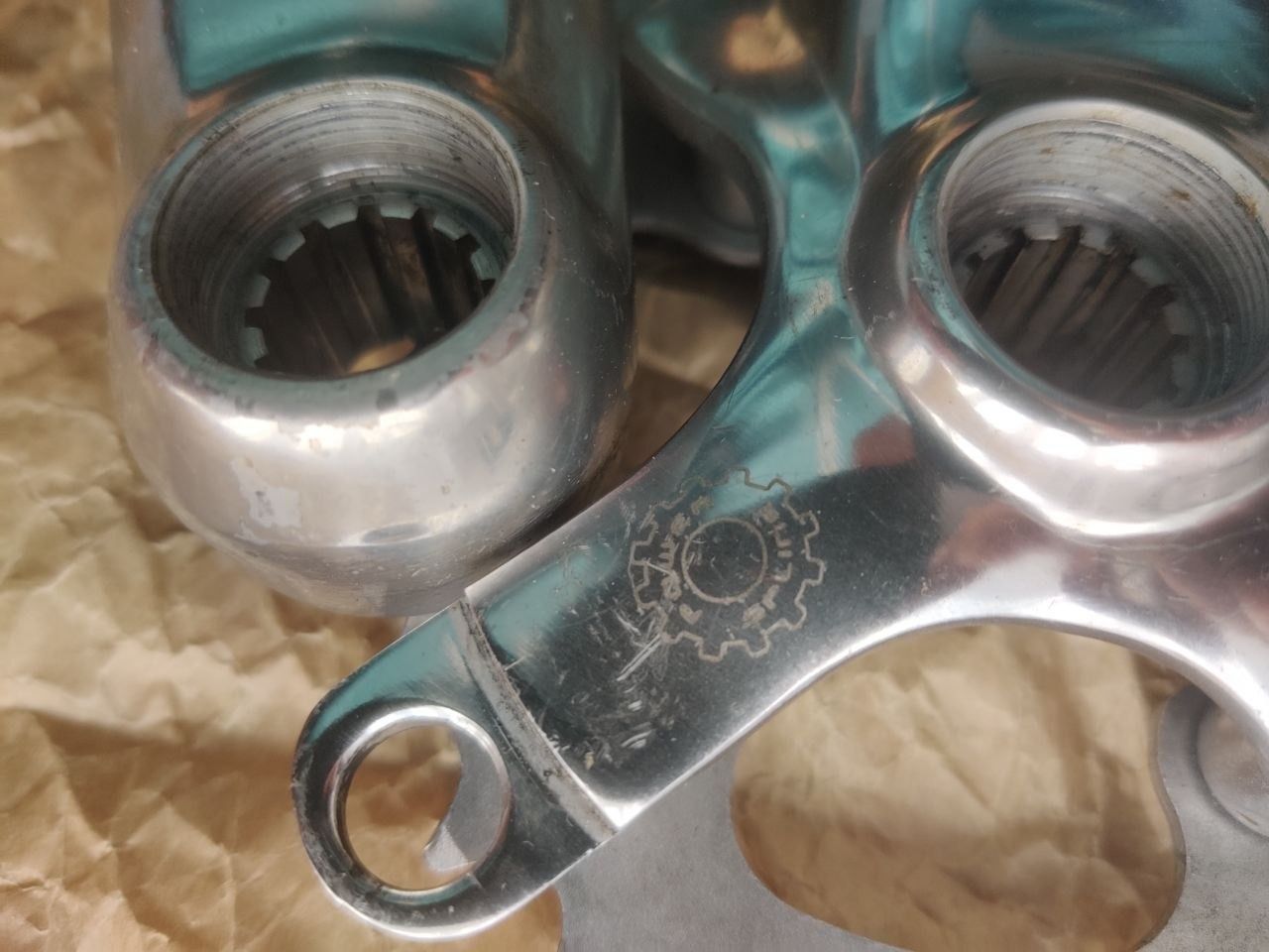 Шатуны Truvativ под шлицы