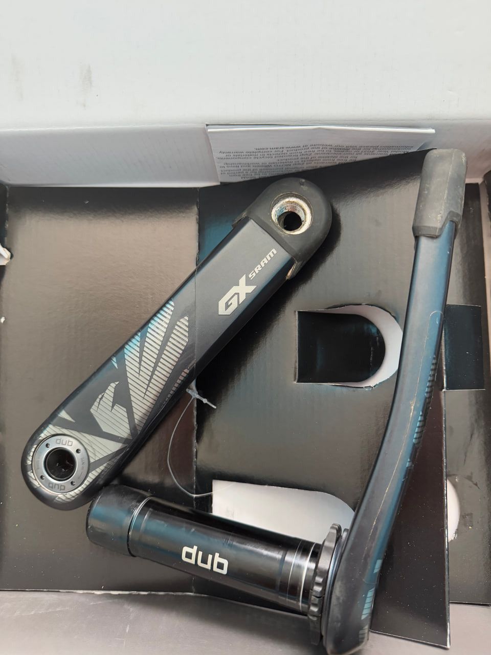 Шатуны SRAM GX Carbon 170мм с цепным кольцом Eagle DUB