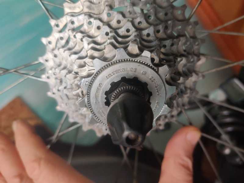 Кассета на 9 скоростей. HG SHIMANO CS HG 50-9 HYPERGLIDE JAPAN